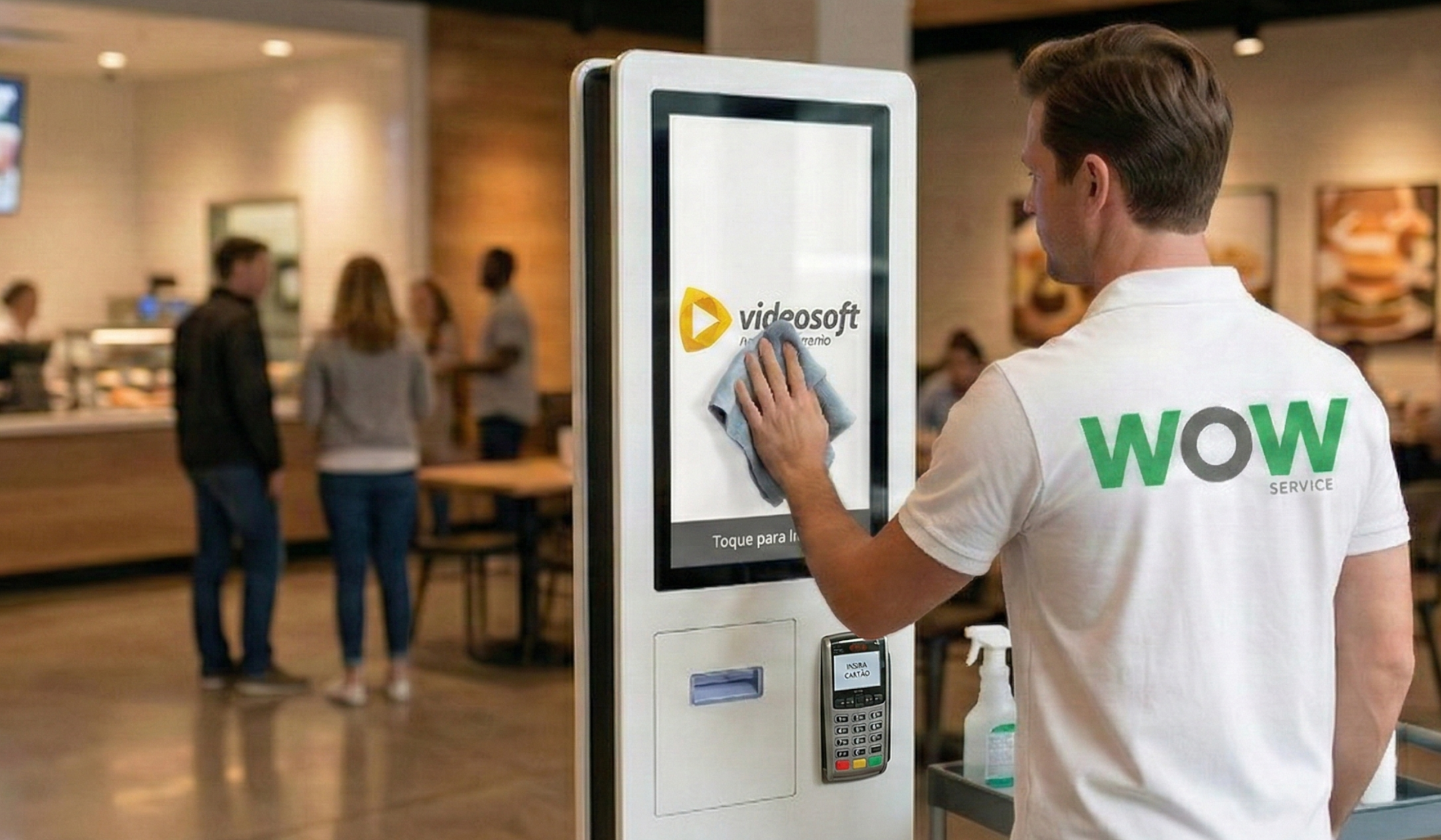 Suporte para Totens de Autoatendimento